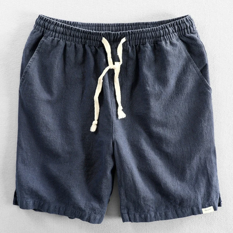 Katoenen korte broek in Japanse stijl