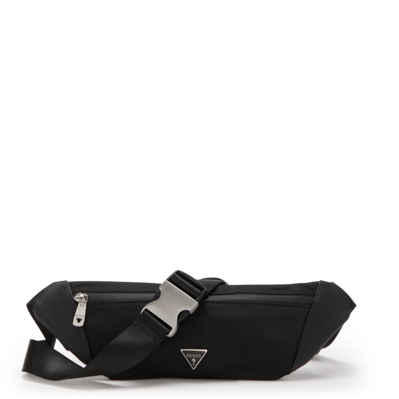 Guess Certosa Black Waist Bag HMECRN-P3432-BLA
