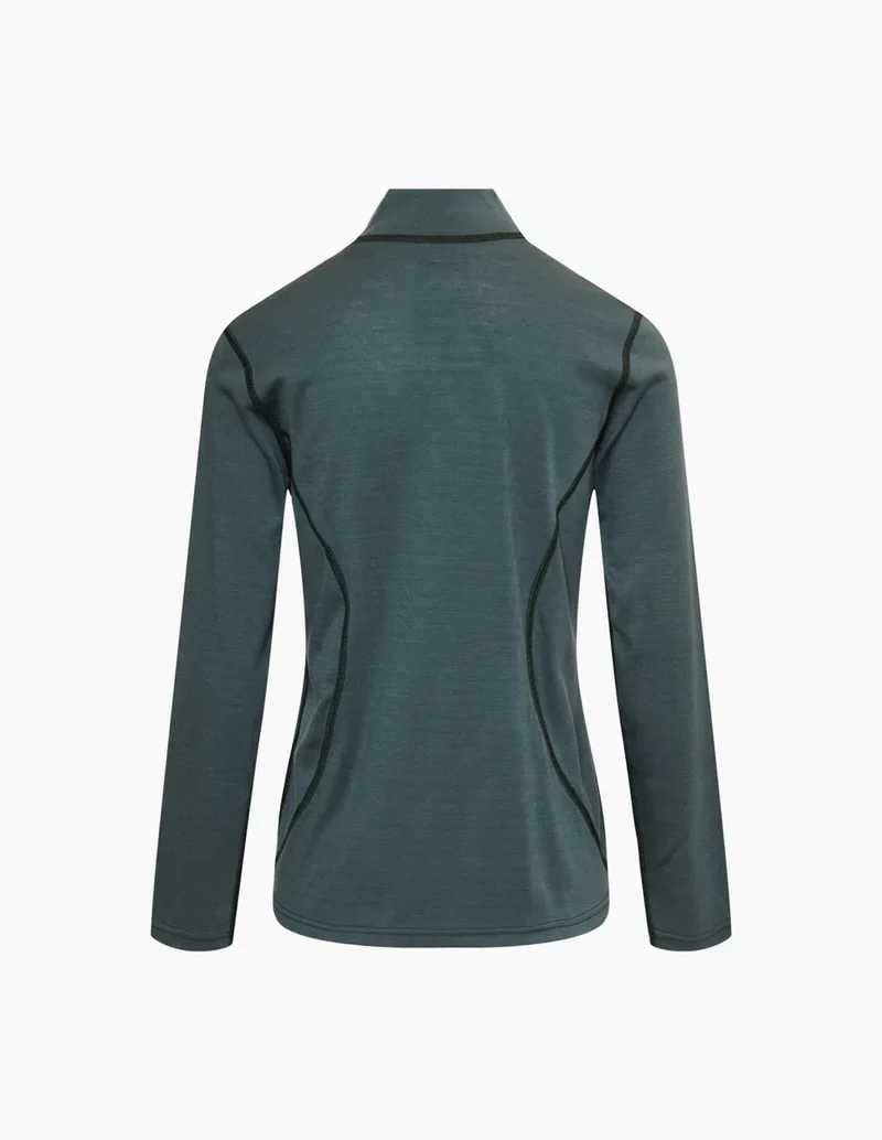 Merino Performance WoolTech 240 Hybrid Ladies, midlayer jack, green