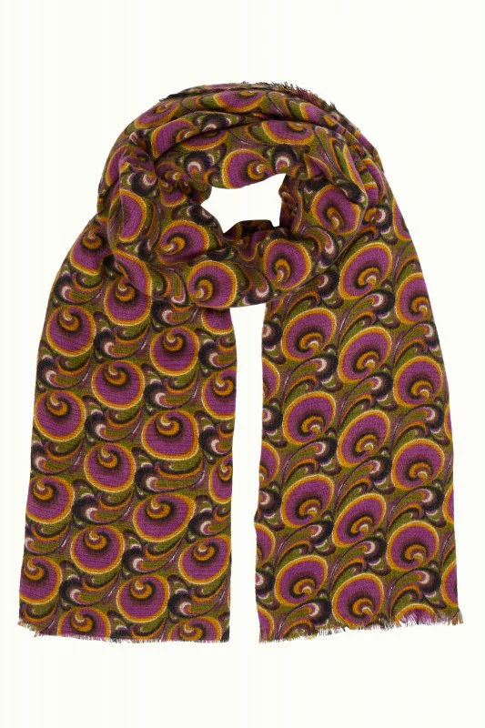King Louie scarf patchouli olive green
