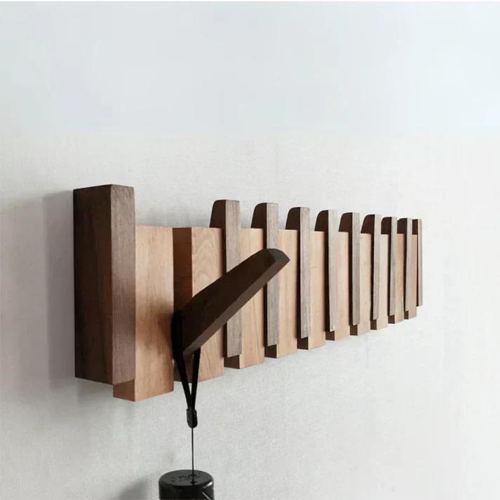 Elegante Houten Kapstok voor Pianohanger Kledingopslag