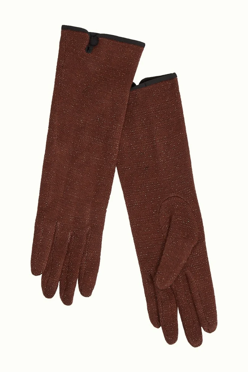 King Louie glove Long Disco Merlot Brown