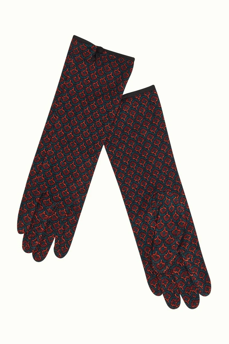 King Louie Glove Long Arran Dragonfly Green