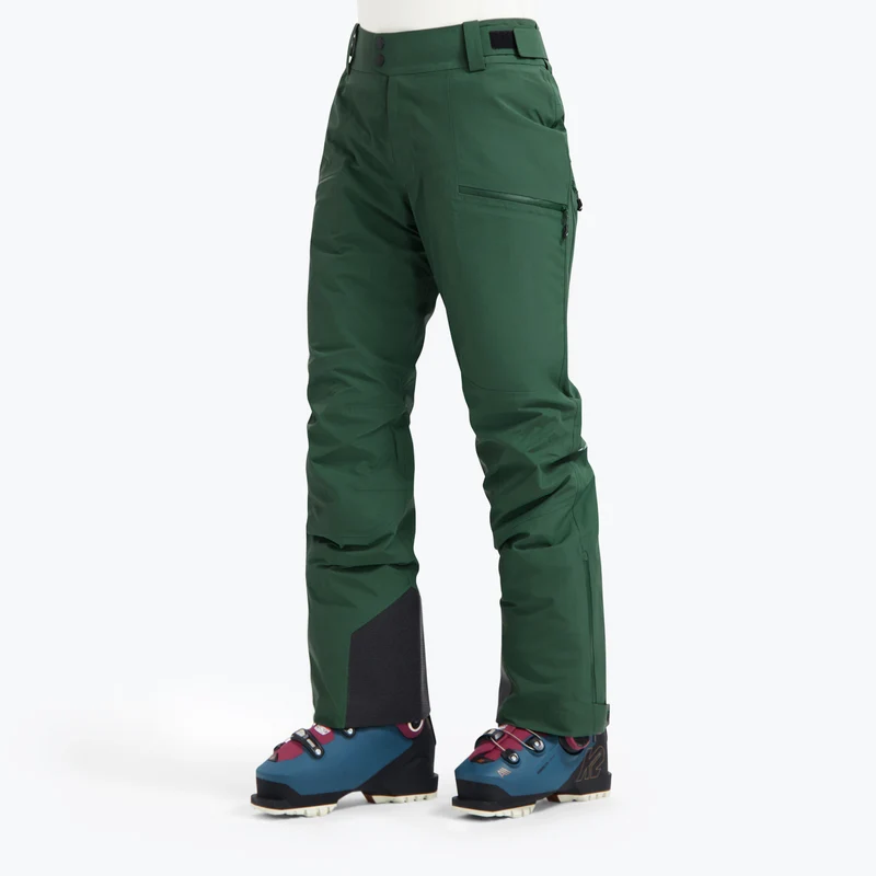 All Weather Ski Pants Dark Green | Women