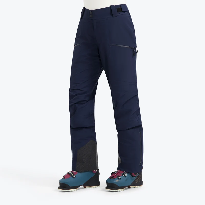Insulated All weather Ski Pants Dark Blue | Women