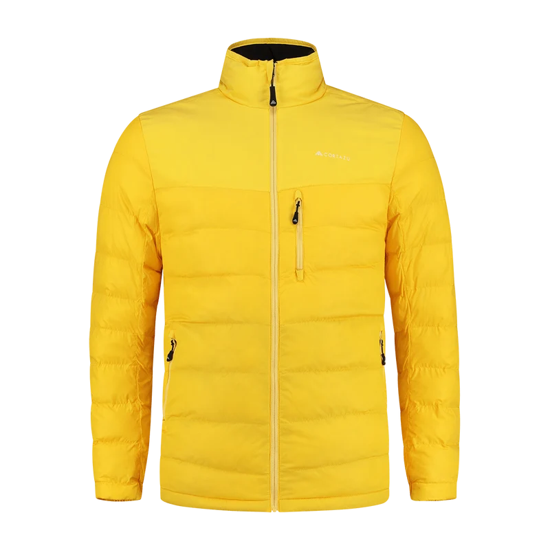 Recycled Mid-layer Jacket Yellow | Men