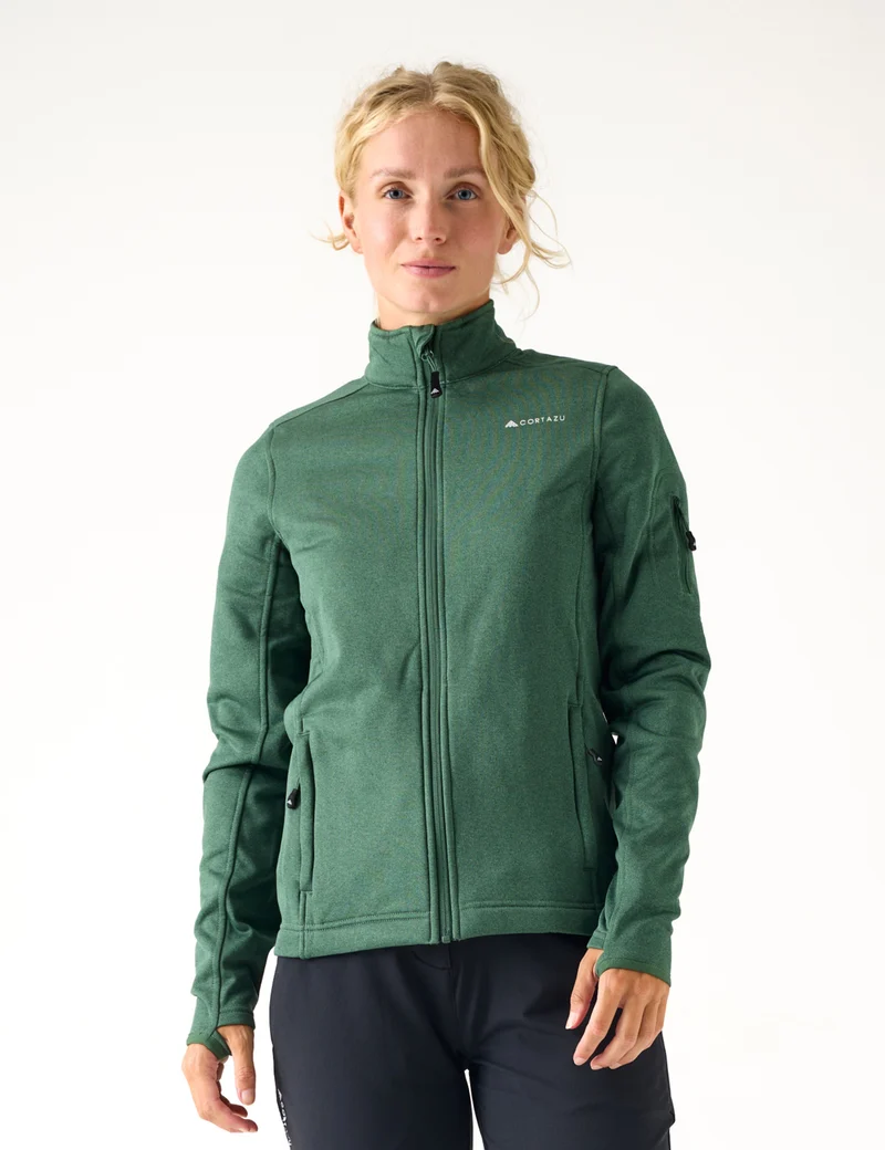 AR Fleece Dark Green | Women