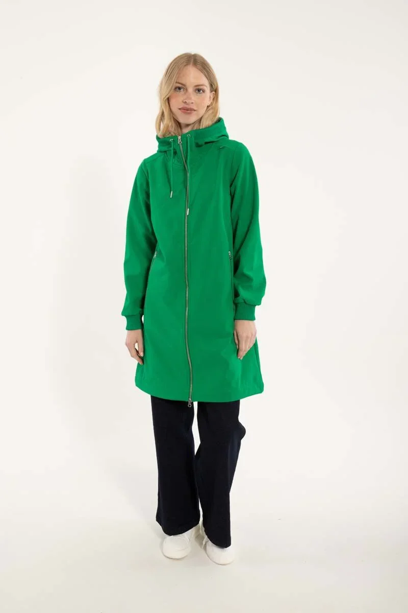 Danefae Softshell Regenjas Danejane Dames Grass Green