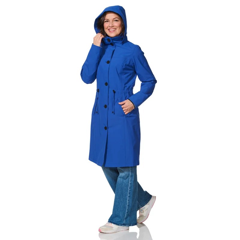 Happy Rainy Days Regenjas Porto Royal Blue *laatste maat XXXL*
