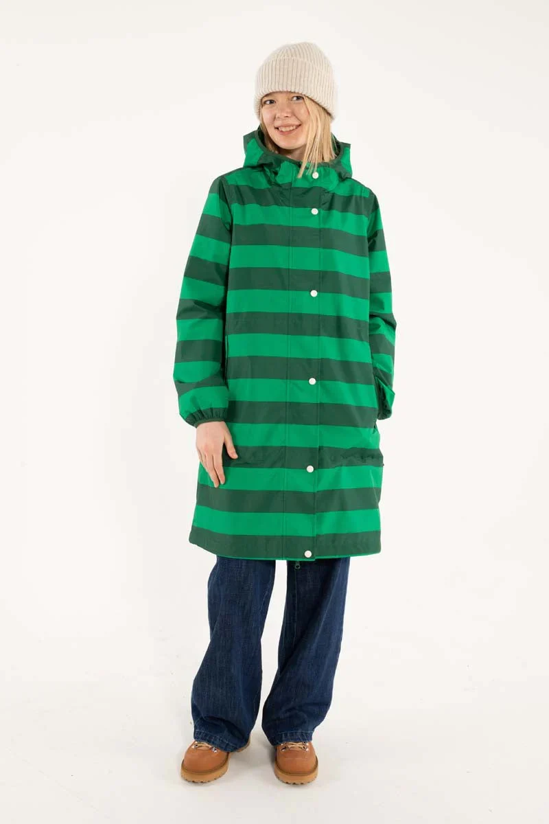 Danefae Edith Regenjas Dames Stripe