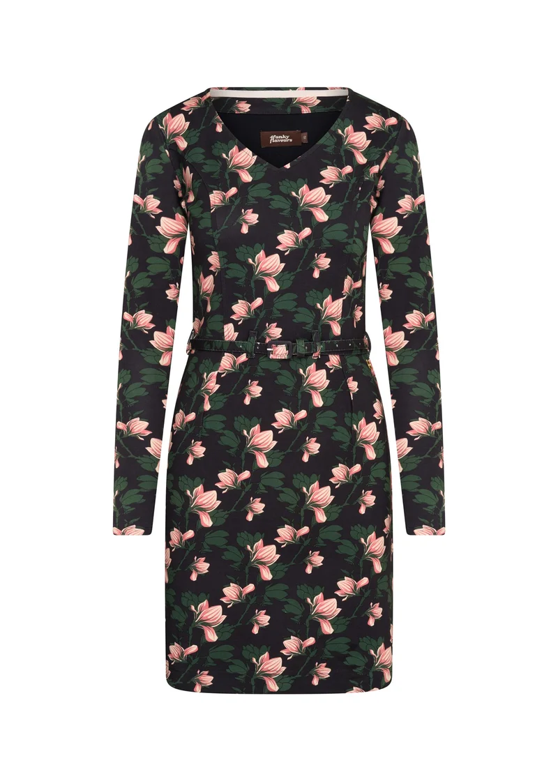 Jurk met bloemenprint | 4Funkyflavours all you need to say (never say yes)