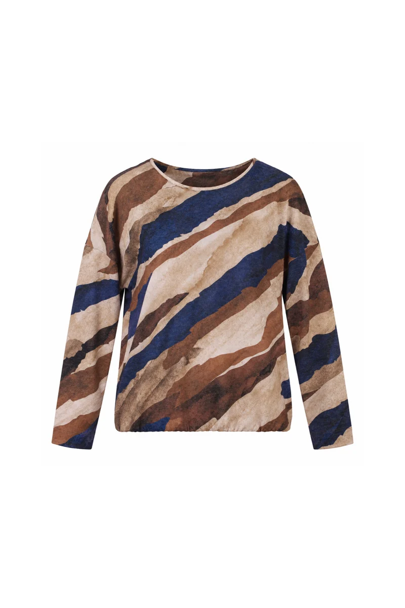 Sweater Cosy Allover Print Jeans 156980