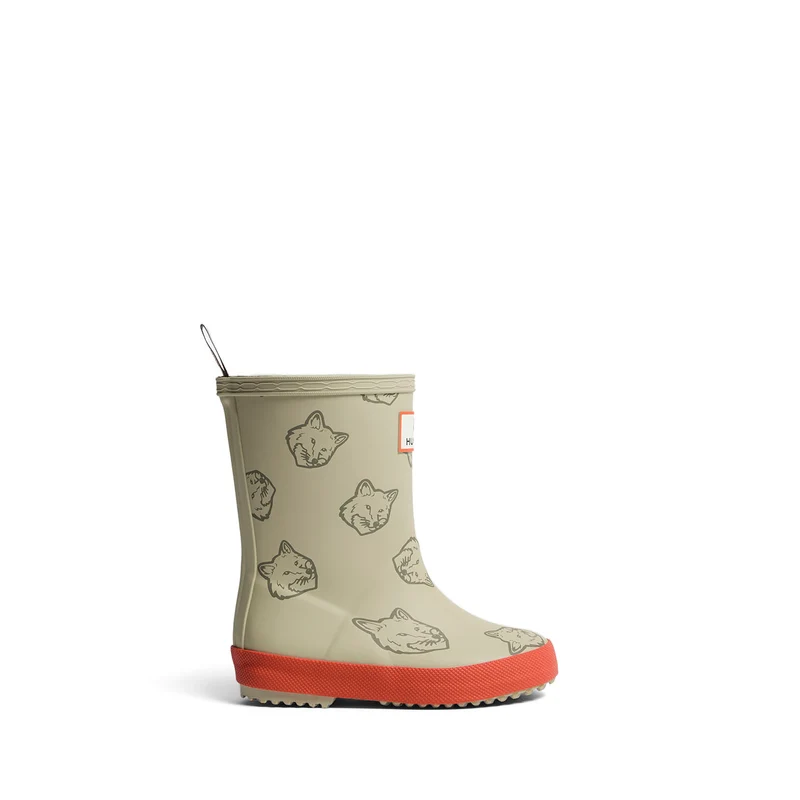MK X HUNTER Fox Head Kids First Tonal Boots Ashtree/Burnt Orange