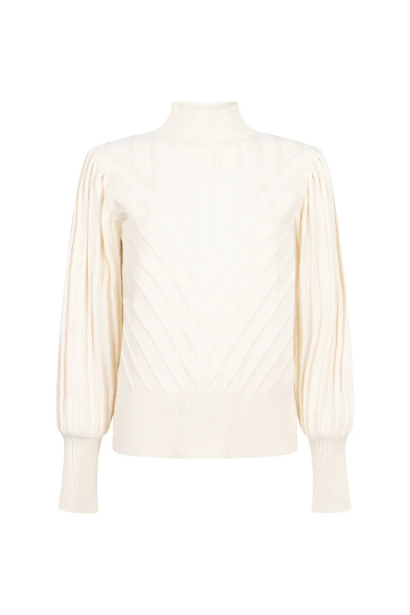 Trui Puff Sleeve Snow Y01-22-601