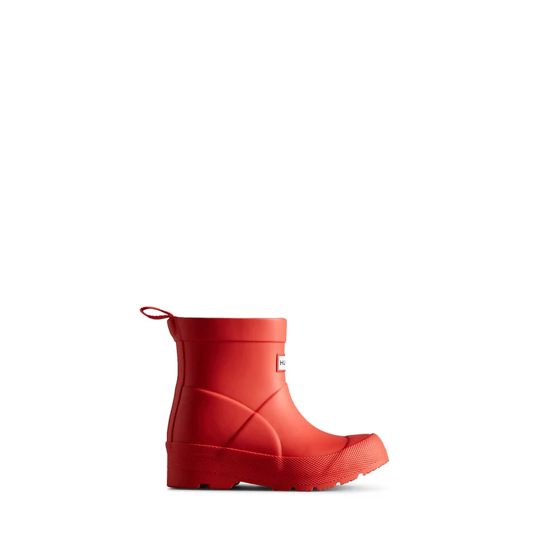 Little Kids Play Boots Logo Red