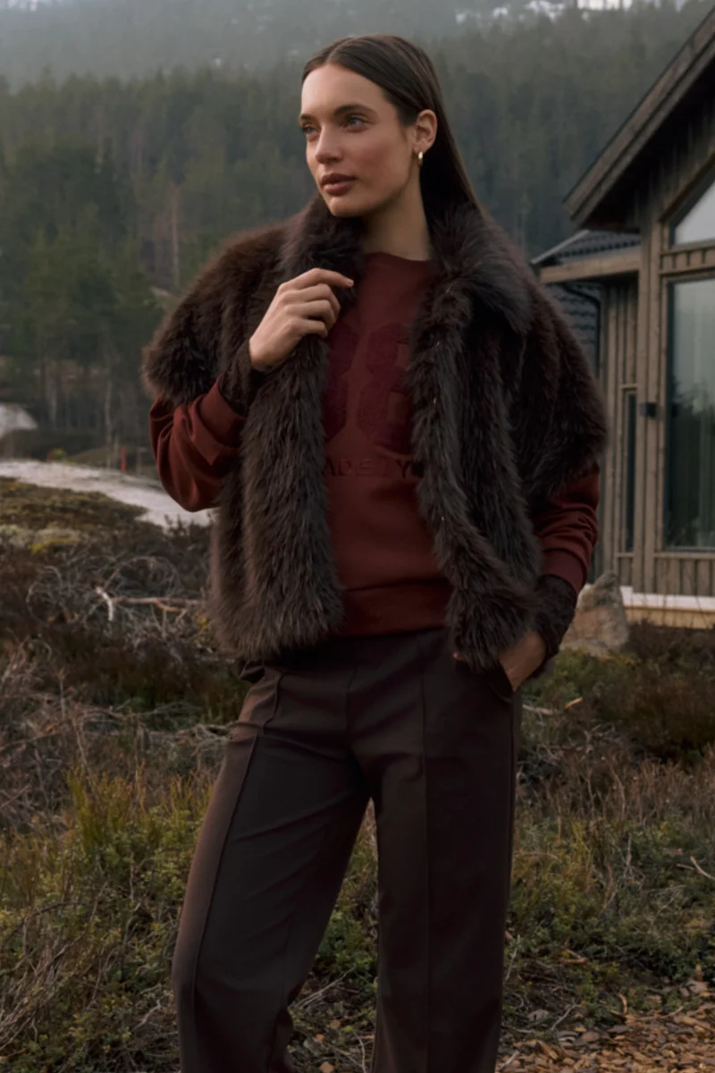 Jacket Jenna Dark Brown L49-101-3562