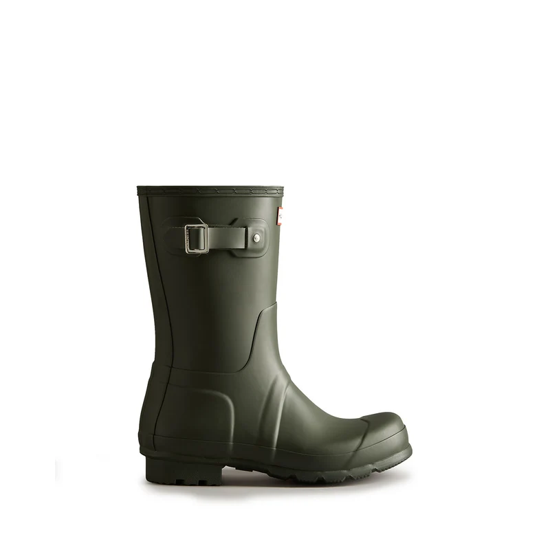 Men's Original Short Wellington Boots Dark Olive
