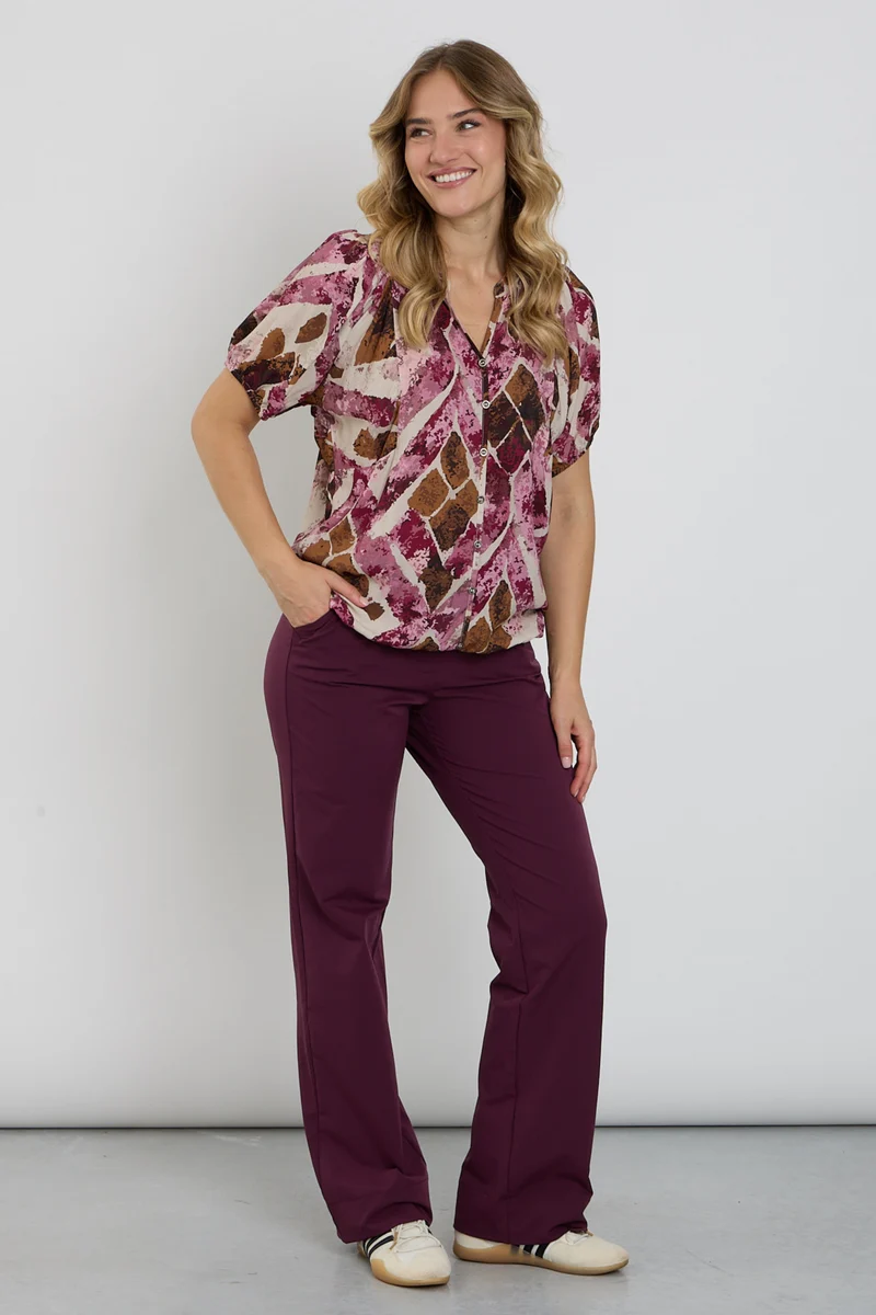 Travel Broek Wide Leg Port 870712