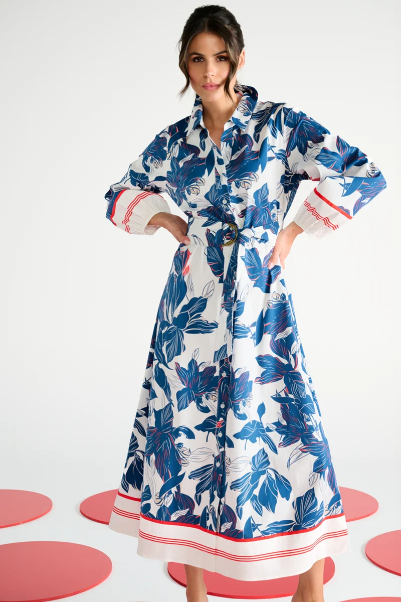 Jurk Maxi Met Design C711L-P064