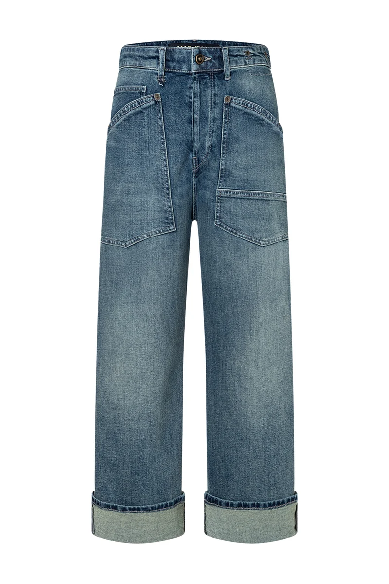 Jeans Baggy Blueish Green Tinted 2321-D528