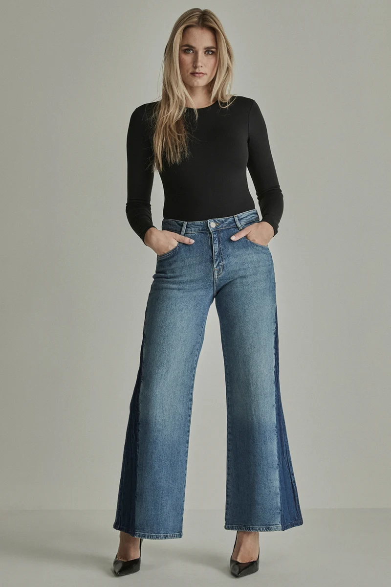 Broek Sharon Contrast Blue Reef FW261266435 L32
