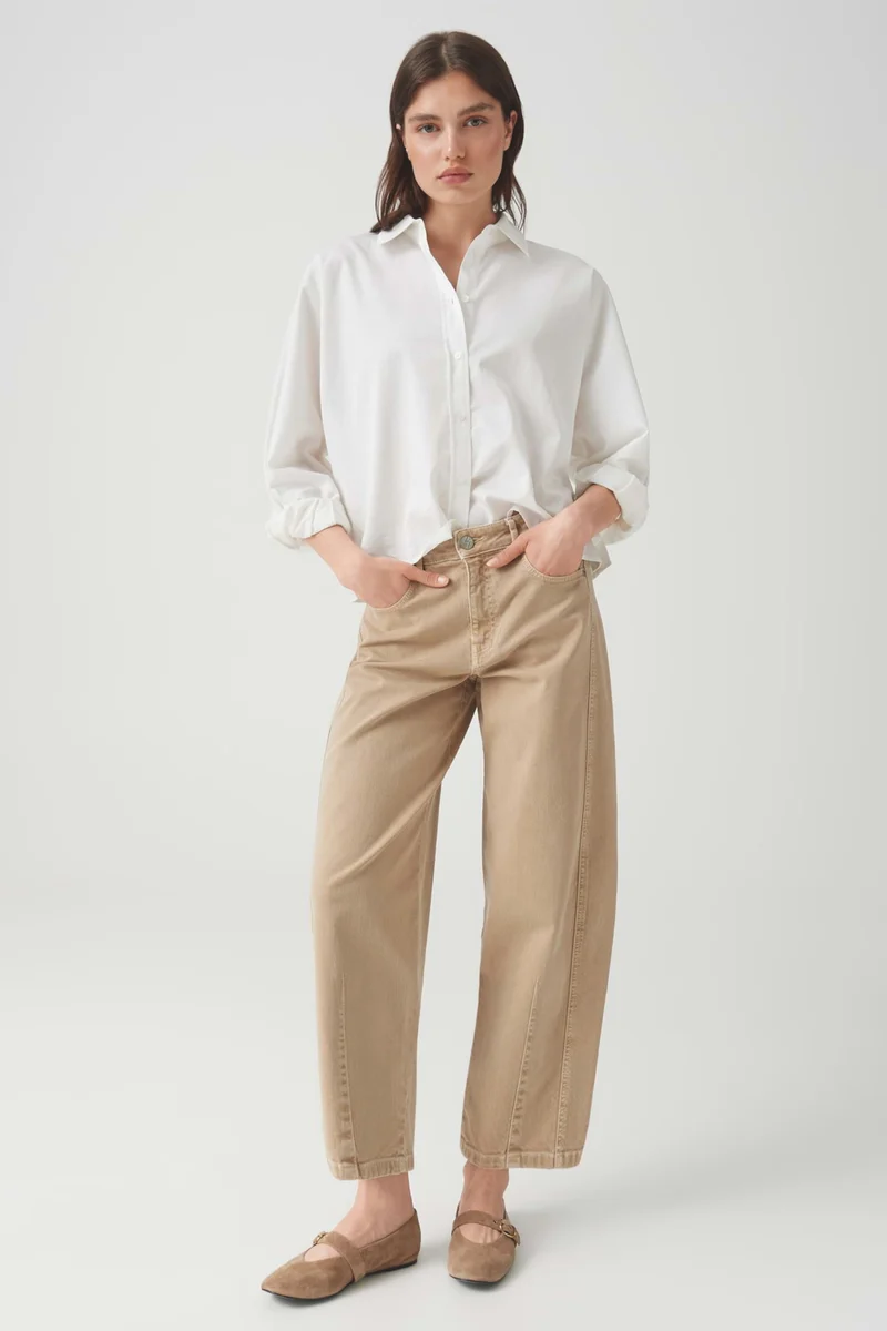 Broek Lissie Bolde Light Mocca L28