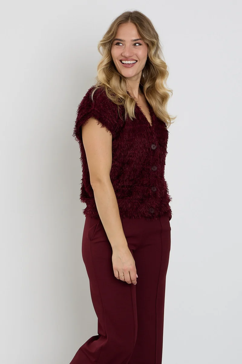 Gilet Fluffy Port 475606