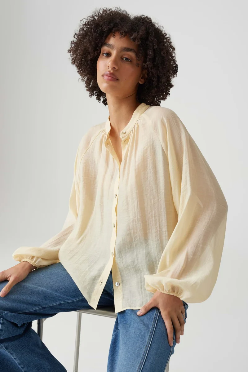 Blouse Fabrielle Honey Butter