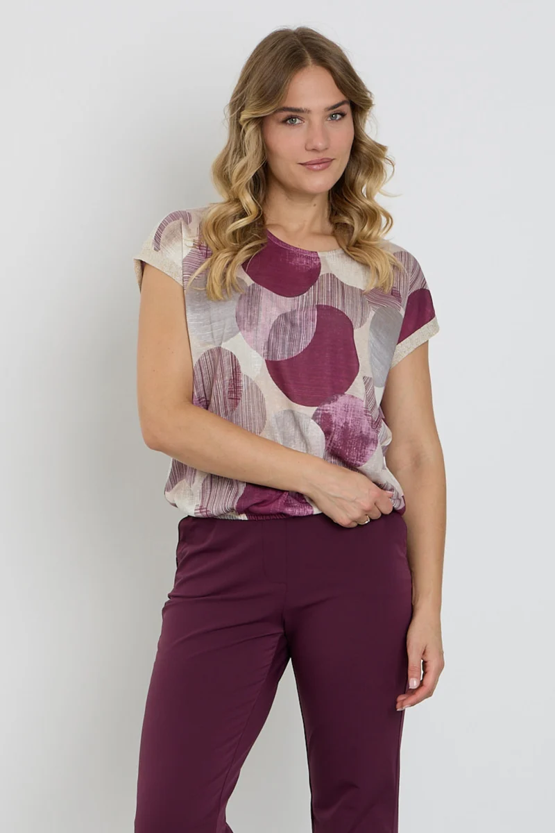 Blouse Allover Print Port 157583