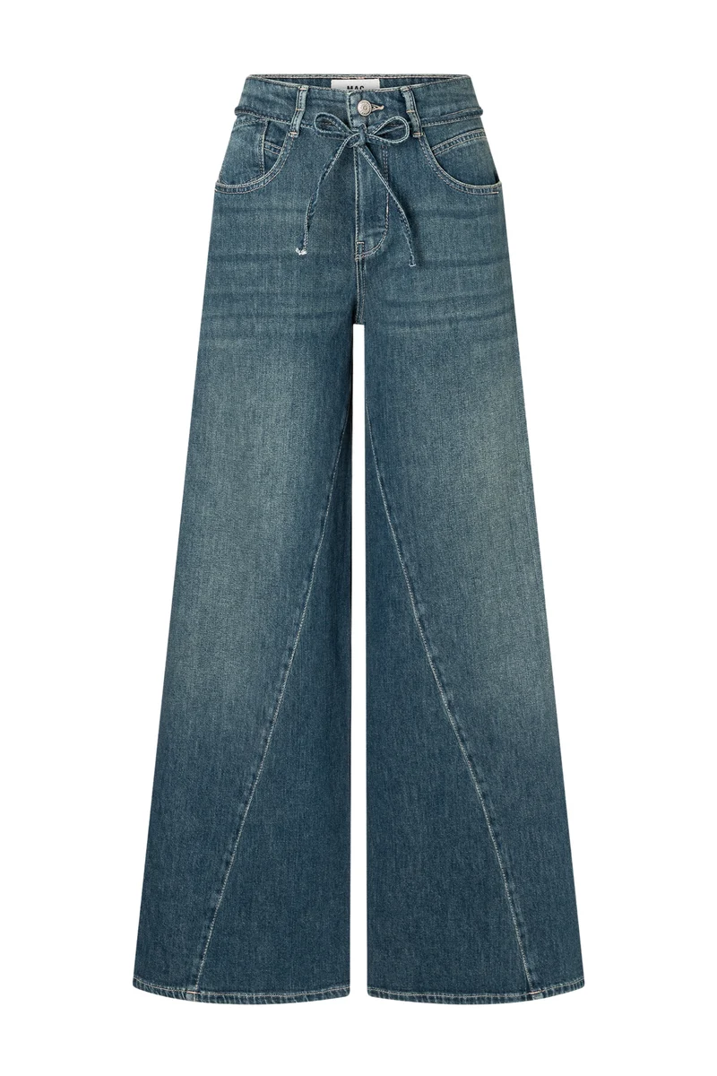 Jeans Wide Greenish Blue 5299-D537 L32