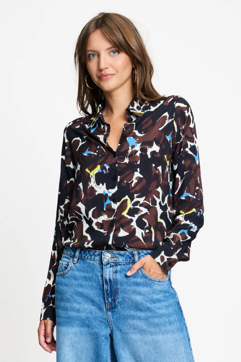 Blouse Mila Bovine Brown SP9708