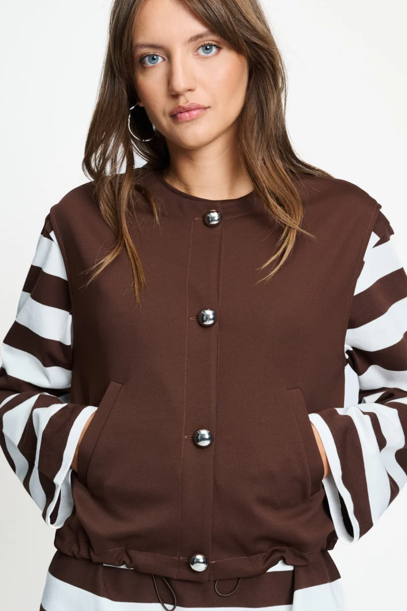 Gilet Gaya Chocolate Brown SP9711
