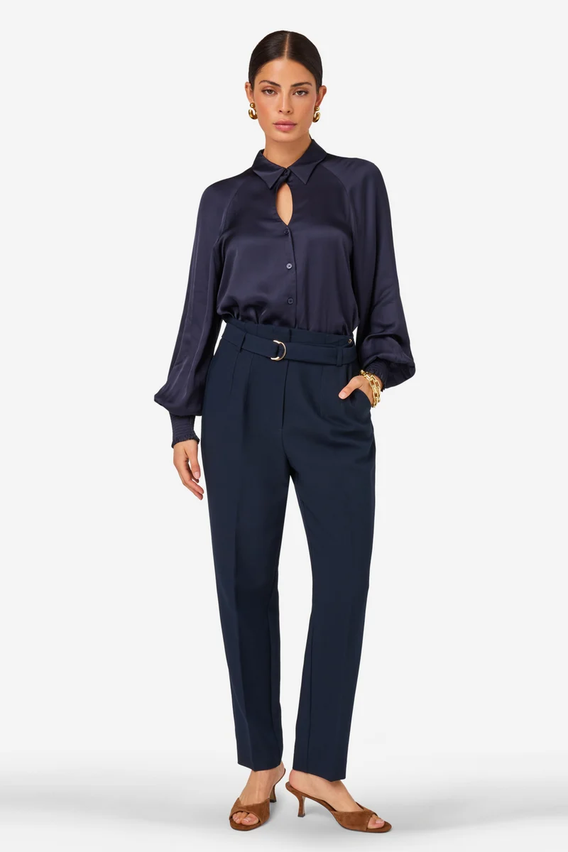 Broek Polya Deep Navy