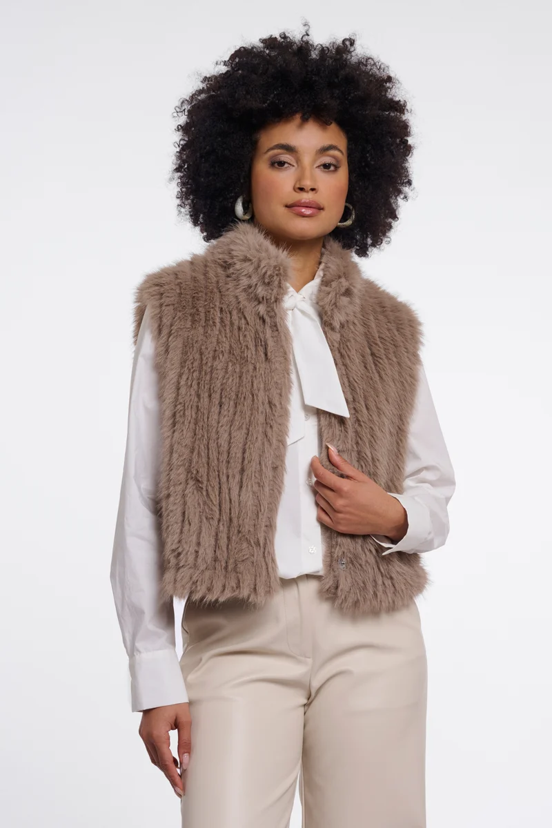 Gilet Dava Mocha Latte