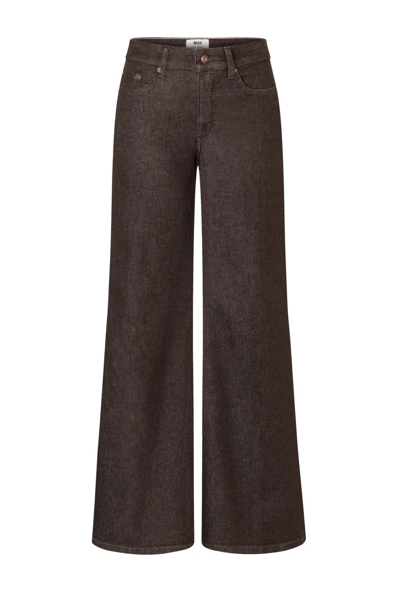 Jeans Wide Brown Rinsed 5239-D799 L34