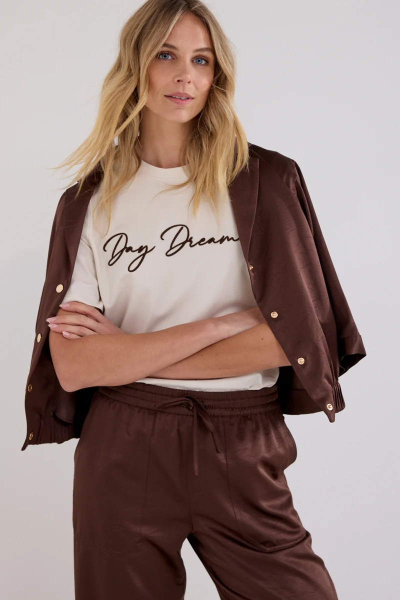 T-shirt Day Dreamer Snow C63-21-401