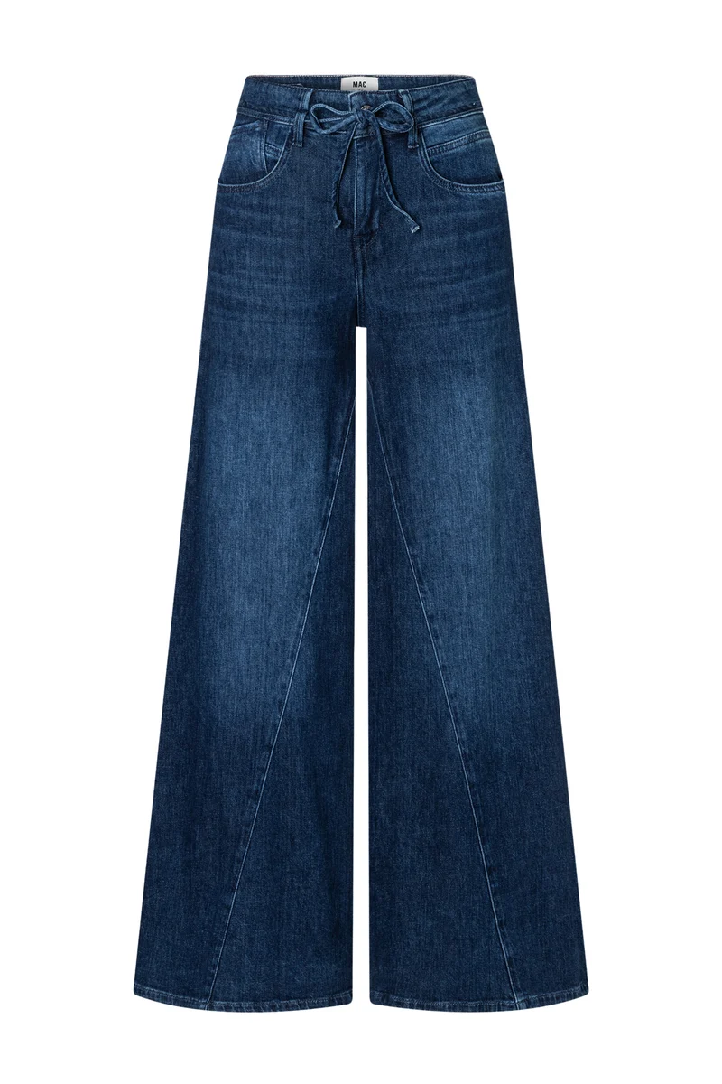 Jeans Wide Ocean Blue Wash 5299-D633 L32