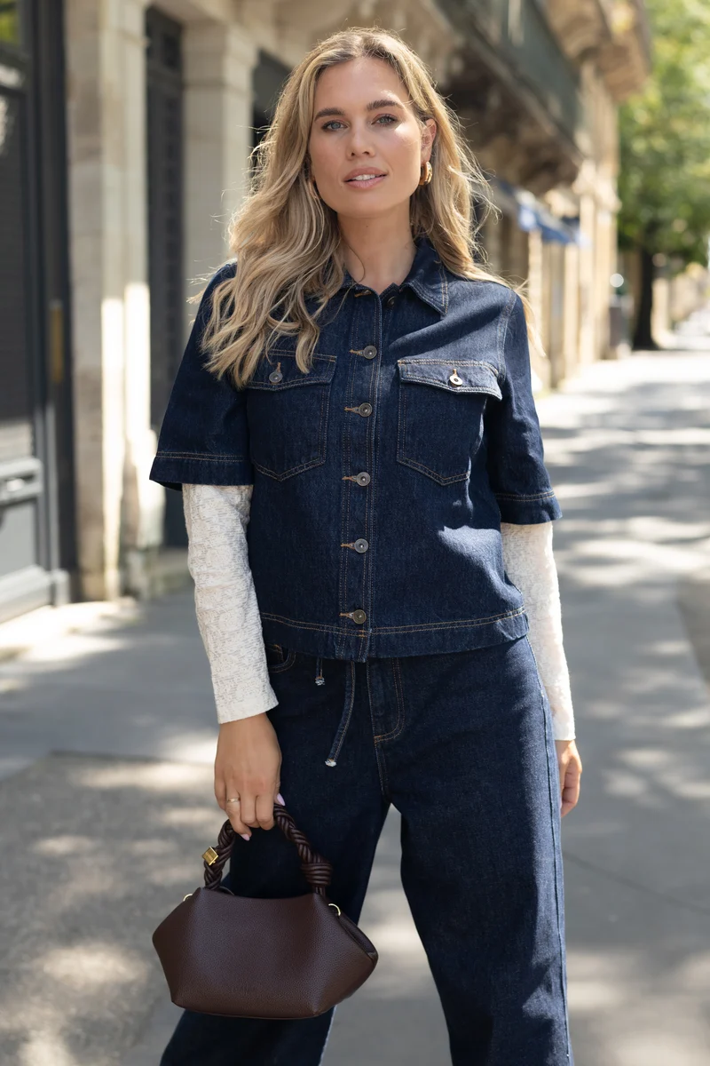 Top Deluna Nightfall Denim