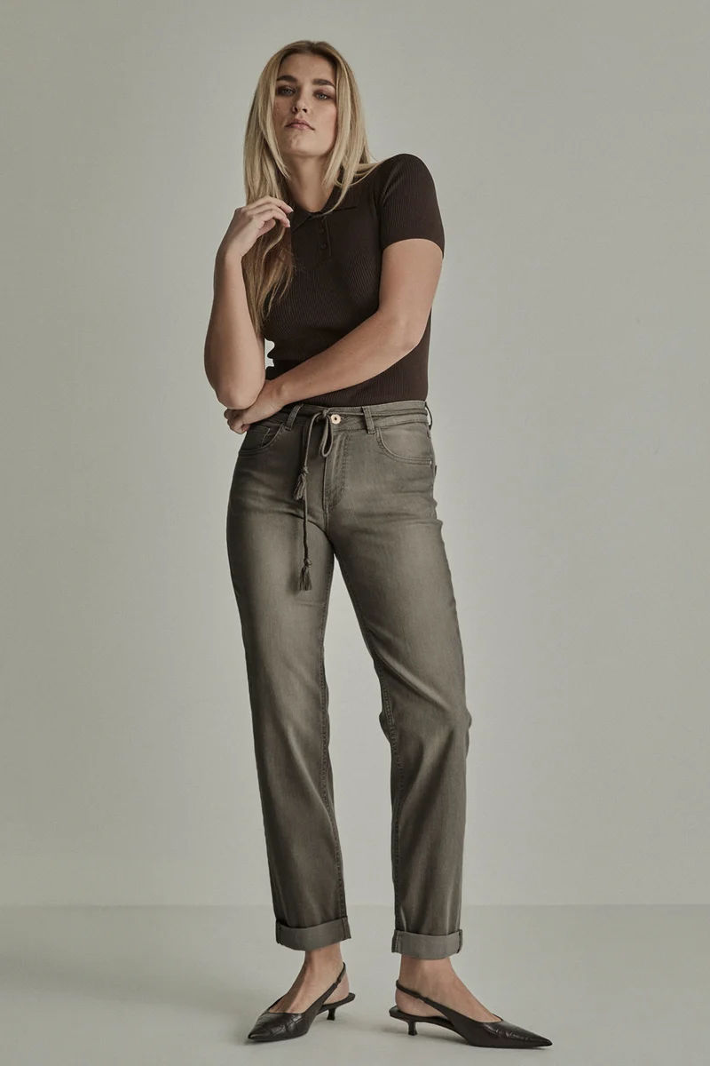 Broek Bobby Vintage Denim Taupe FW261127091 L30