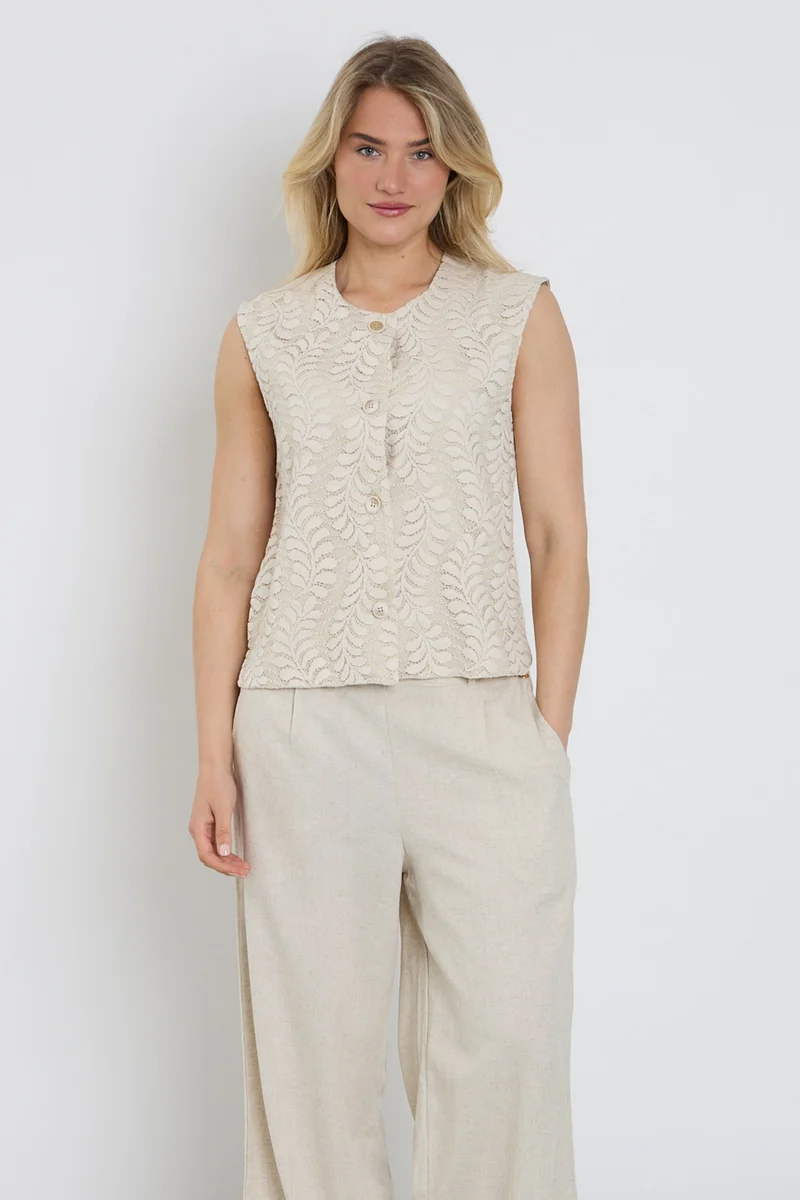 Gilet Amelia Creme