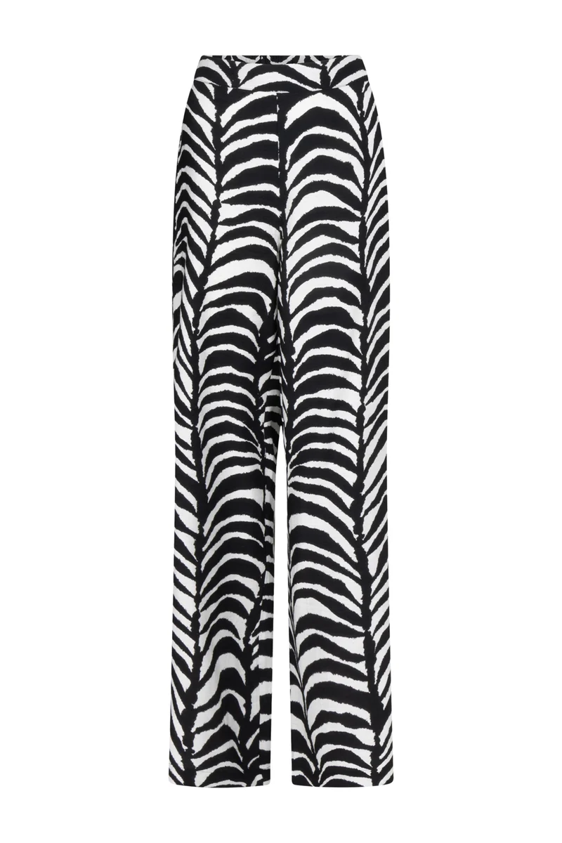 Broek Palm Eclipse Print Blacks C28-20-101 4