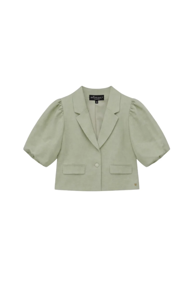 Blazer Yara Sage Linnen