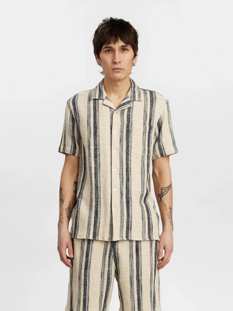 Anerkjendt akleon structure s/s shirt tofu