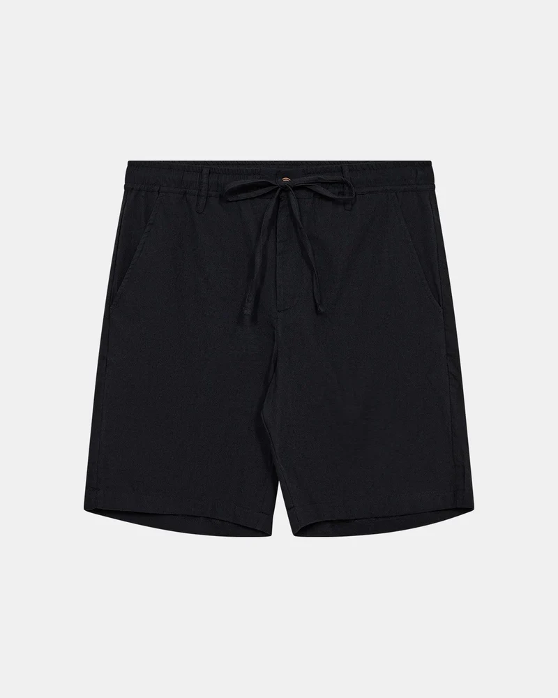Anerkjendt aklt james cot/linen ela shorts caviar
