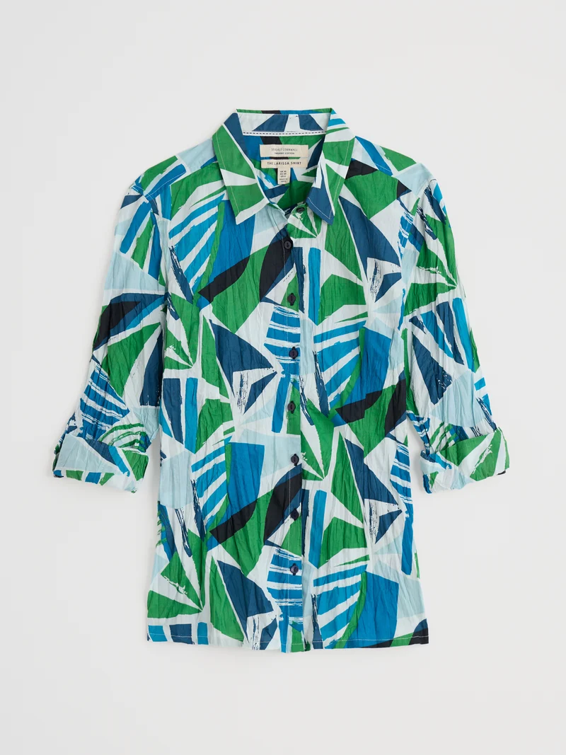 Seasalt Cornwall Larissa shirt spinnaker sails hedgerow