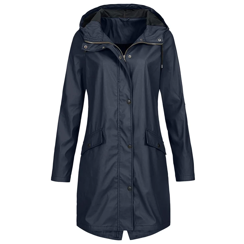 Stijlvolle winddichte dames regenjas - Rieka | Comfort & Bescherming