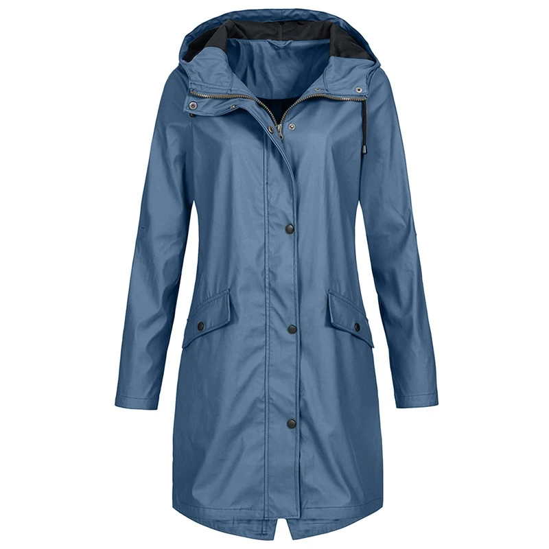 Stijlvolle winddichte dames regenjas - Rieka | Comfort & Bescherming