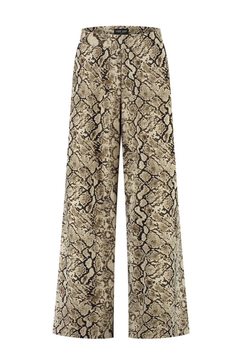Travel Broek Mille Snake Print L14-380-3134
