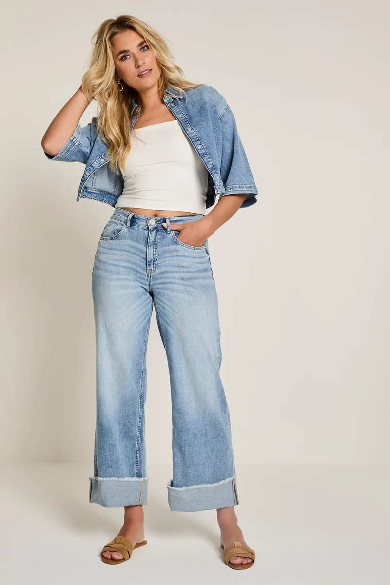 Broek Mira Light Indigo SS261266402 L28