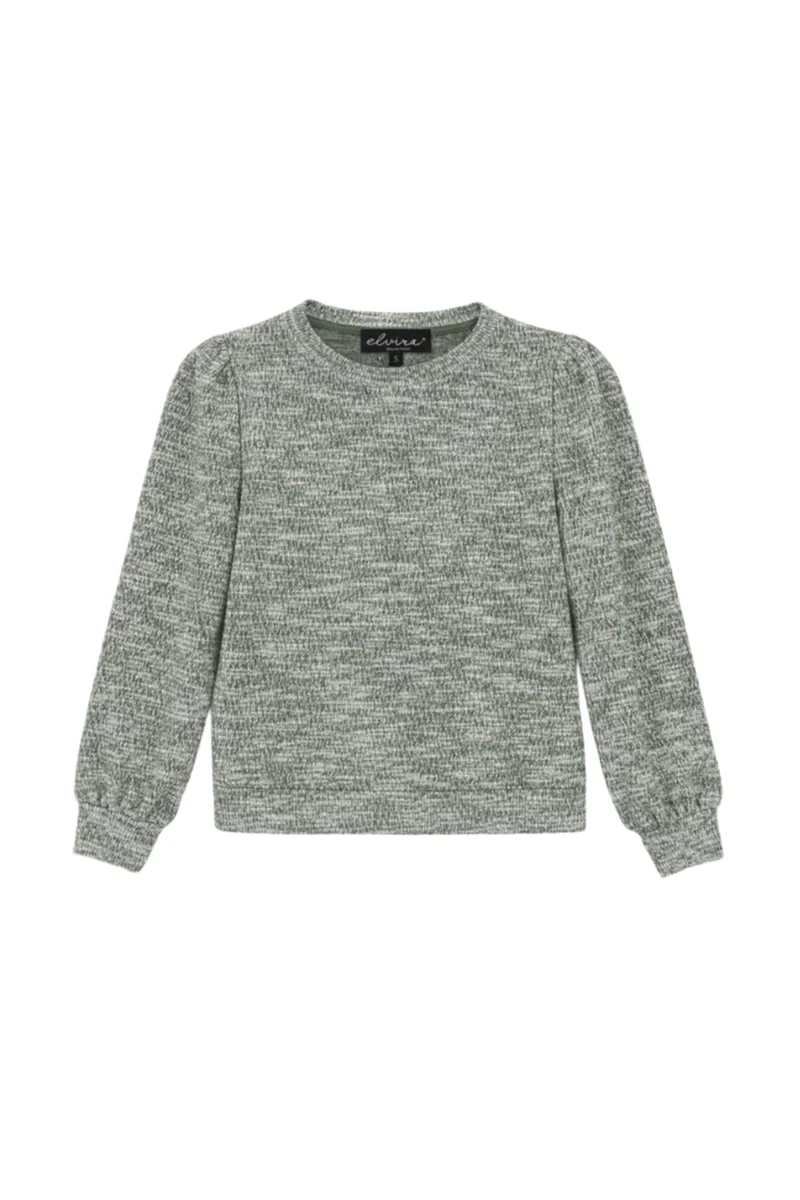 Sweater Angela Khaki Melange